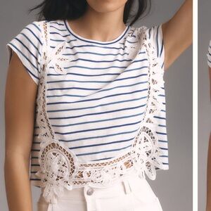 Anthropologie Maeve Lacey Stalline top